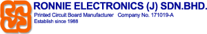 Ronnie Electronics (J) Sdn Bhd Ronnie Electronics (J) Sdn Bhd